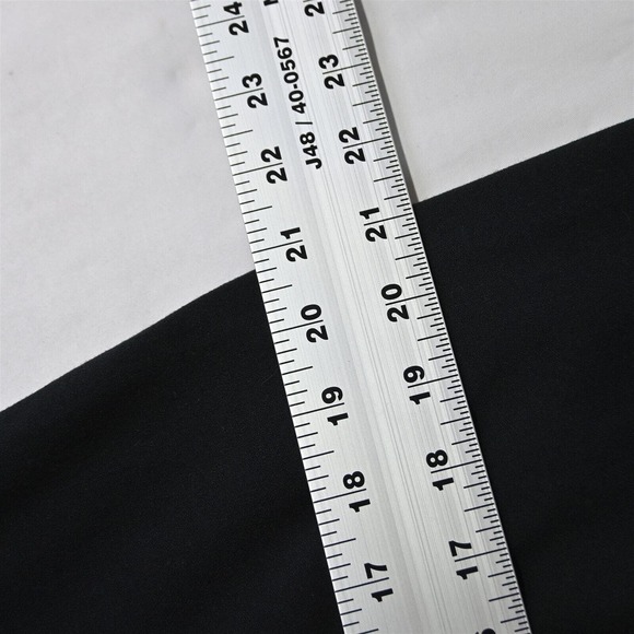 Banana Republic 14 Black Scalloped Stretch Womens‎ Straight Pencil Skirt - Picture 7 of 8